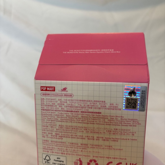 Labubu Wacky Mart Series Squishy Charm Blind Box POP Mart The Monsters - Picture 5 of 7